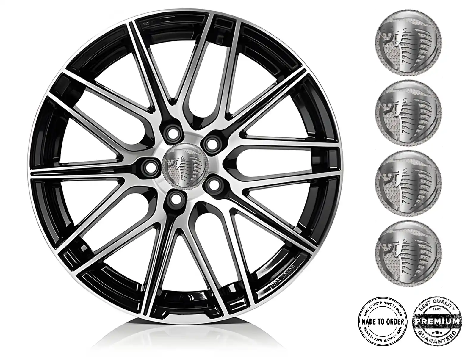 Wheel Emblem Brand Radiant Flow Way